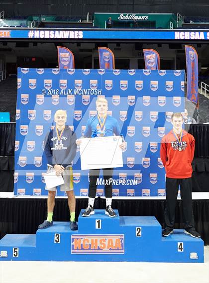 Thumbnail 2 in NCHSAA Wrestling Championships (Parade and Awards) photogallery.