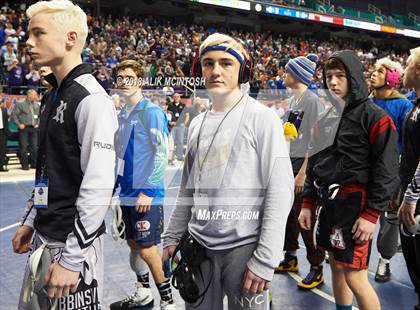 Thumbnail 1 in NCHSAA Wrestling Championships (Parade and Awards) photogallery.