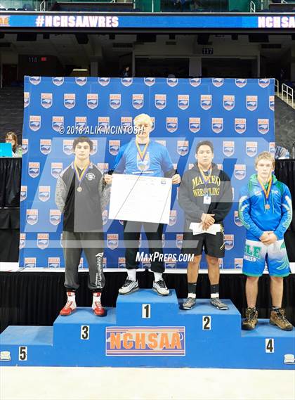 Thumbnail 3 in NCHSAA Wrestling Championships (Parade and Awards) photogallery.