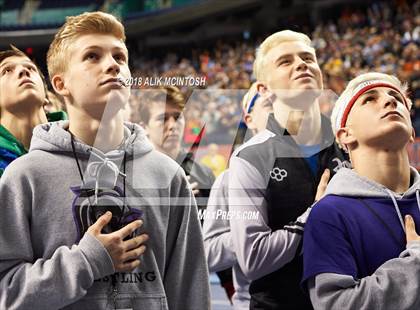 Thumbnail 2 in NCHSAA Wrestling Championships (Parade and Awards) photogallery.