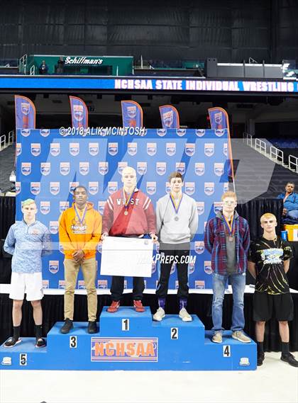 Thumbnail 2 in NCHSAA Wrestling Championships (Parade and Awards) photogallery.