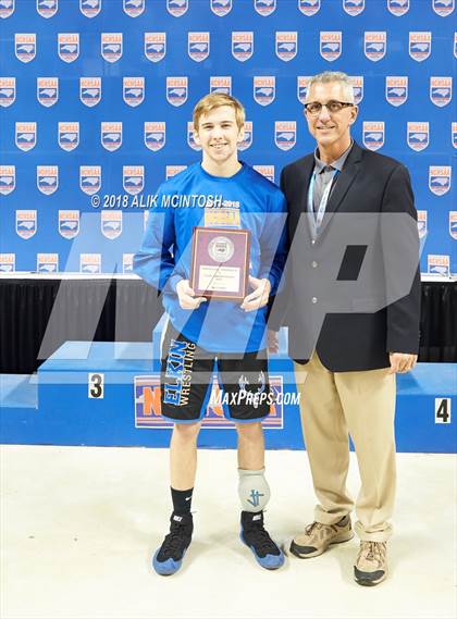 Thumbnail 1 in NCHSAA Wrestling Championships (Parade and Awards) photogallery.