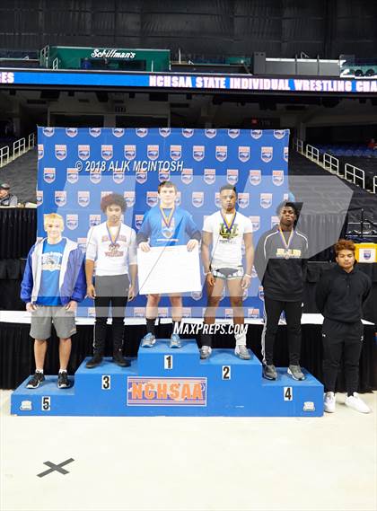 Thumbnail 2 in NCHSAA Wrestling Championships (Parade and Awards) photogallery.