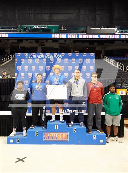 Thumbnail 2 in NCHSAA Wrestling Championships (Parade and Awards) photogallery.