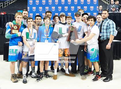 Thumbnail 3 in NCHSAA Wrestling Championships (Parade and Awards) photogallery.