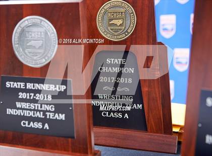 Thumbnail 3 in NCHSAA Wrestling Championships (Parade and Awards) photogallery.