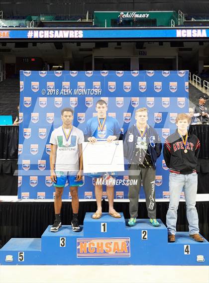 Thumbnail 2 in NCHSAA Wrestling Championships (Parade and Awards) photogallery.