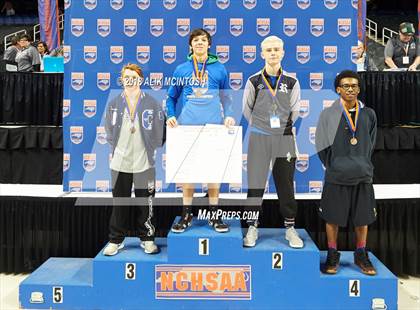 Thumbnail 3 in NCHSAA Wrestling Championships (Parade and Awards) photogallery.