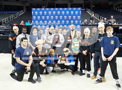 Thumbnail 1 in NCHSAA Wrestling Championships (Parade and Awards) photogallery.