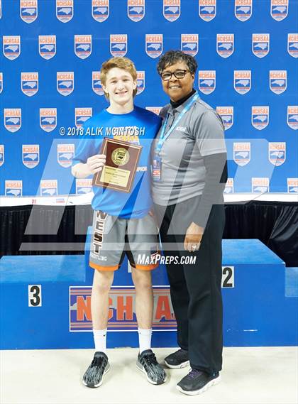 Thumbnail 2 in NCHSAA Wrestling Championships (Parade and Awards) photogallery.