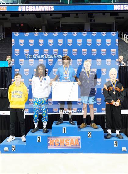Thumbnail 2 in NCHSAA Wrestling Championships (Parade and Awards) photogallery.