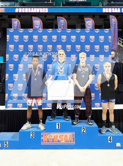 Thumbnail 3 in NCHSAA Wrestling Championships (Parade and Awards) photogallery.