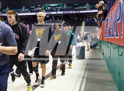 Thumbnail 1 in NCHSAA Wrestling Championships (Parade and Awards) photogallery.
