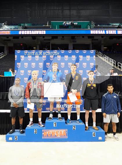 Thumbnail 2 in NCHSAA Wrestling Championships (Parade and Awards) photogallery.