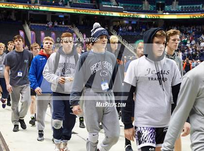 Thumbnail 1 in NCHSAA Wrestling Championships (Parade and Awards) photogallery.