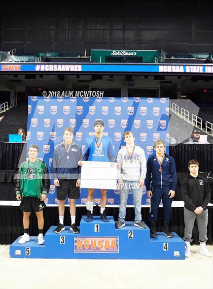 Thumbnail 2 in NCHSAA Wrestling Championships (Parade and Awards) photogallery.