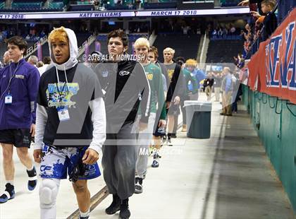 Thumbnail 1 in NCHSAA Wrestling Championships (Parade and Awards) photogallery.