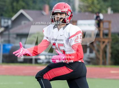 Thumbnail 1 in Archbishop Murphy @ Tumwater (WIAA 2A Quarterfinal Playoffl) photogallery.