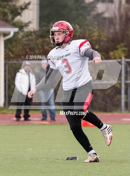 Thumbnail 1 in Archbishop Murphy @ Tumwater (WIAA 2A Quarterfinal Playoffl) photogallery.