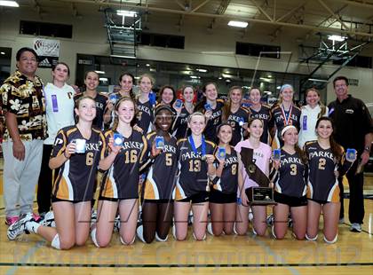 Thumbnail 1 in Parker vs. Sacred Heart Prep (CIF State D4 Final) photogallery.