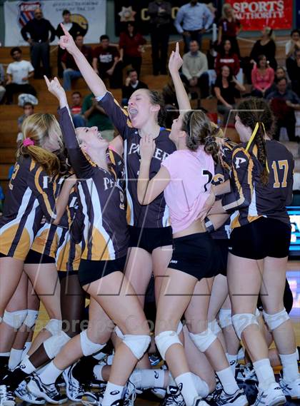 Thumbnail 3 in Parker vs. Sacred Heart Prep (CIF State D4 Final) photogallery.
