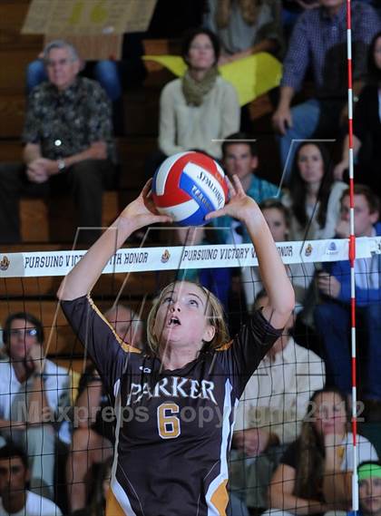 Thumbnail 1 in Parker vs. Sacred Heart Prep (CIF State D4 Final) photogallery.
