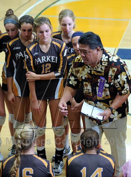 Thumbnail 1 in Parker vs. Sacred Heart Prep (CIF State D4 Final) photogallery.