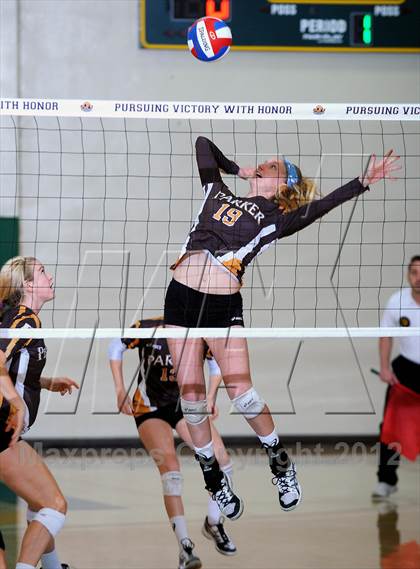 Thumbnail 2 in Parker vs. Sacred Heart Prep (CIF State D4 Final) photogallery.
