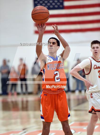 Thumbnail 2 in Cherokee vs Millville (NJSIAA South Jersey Group 4 Final) photogallery.