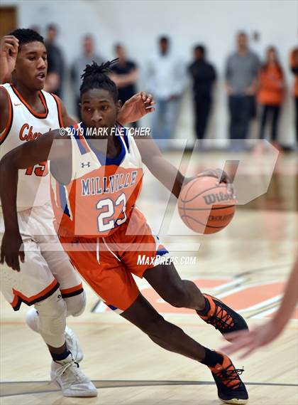 Thumbnail 1 in Cherokee vs Millville (NJSIAA South Jersey Group 4 Final) photogallery.