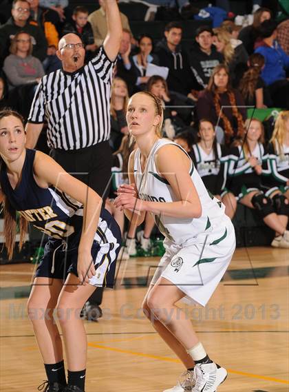 Thumbnail 2 in Tehachapi vs Shafter (CIF CS Playoffs) photogallery.