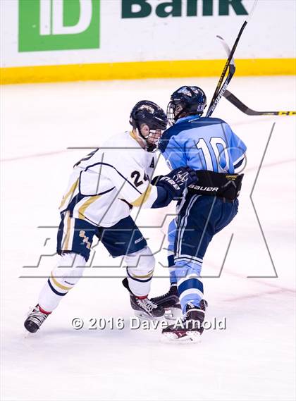 Thumbnail 2 in Franklin vs St. Mary's (MIAA Division 1 Final) photogallery.
