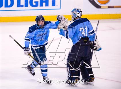Thumbnail 2 in Franklin vs St. Mary's (MIAA Division 1 Final) photogallery.
