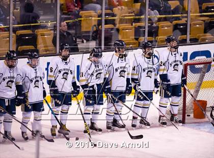 Thumbnail 2 in Franklin vs St. Mary's (MIAA Division 1 Final) photogallery.
