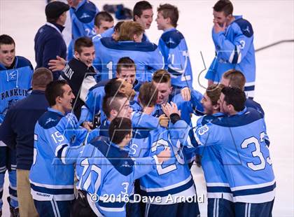 Thumbnail 2 in Franklin vs St. Mary's (MIAA Division 1 Final) photogallery.