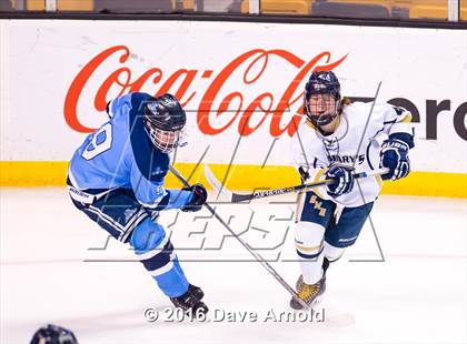 Thumbnail 3 in Franklin vs St. Mary's (MIAA Division 1 Final) photogallery.