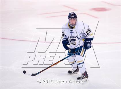 Thumbnail 1 in Franklin vs St. Mary's (MIAA Division 1 Final) photogallery.