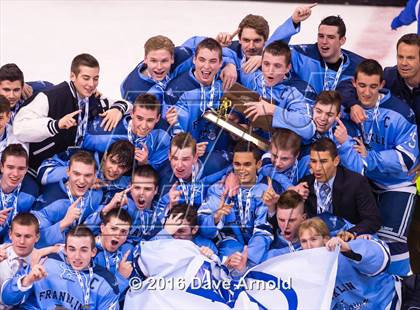 Thumbnail 2 in Franklin vs St. Mary's (MIAA Division 1 Final) photogallery.