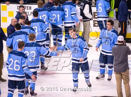 Thumbnail 3 in Franklin vs St. Mary's (MIAA Division 1 Final) photogallery.