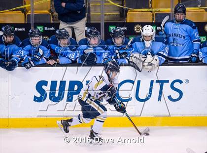 Thumbnail 2 in Franklin vs St. Mary's (MIAA Division 1 Final) photogallery.