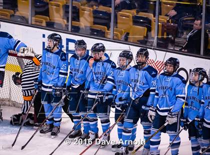 Thumbnail 2 in Franklin vs St. Mary's (MIAA Division 1 Final) photogallery.