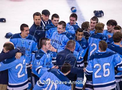 Thumbnail 3 in Franklin vs St. Mary's (MIAA Division 1 Final) photogallery.
