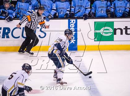 Thumbnail 2 in Franklin vs St. Mary's (MIAA Division 1 Final) photogallery.