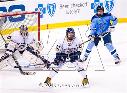 Thumbnail 2 in Franklin vs St. Mary's (MIAA Division 1 Final) photogallery.