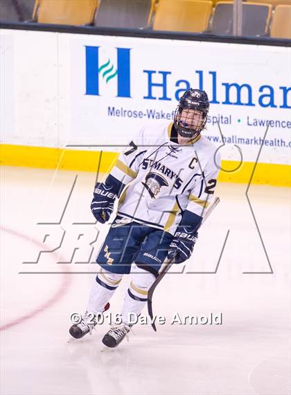 Thumbnail 1 in Franklin vs St. Mary's (MIAA Division 1 Final) photogallery.