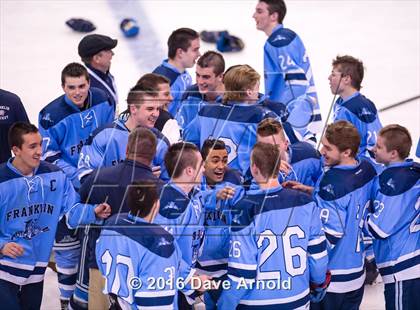 Thumbnail 1 in Franklin vs St. Mary's (MIAA Division 1 Final) photogallery.
