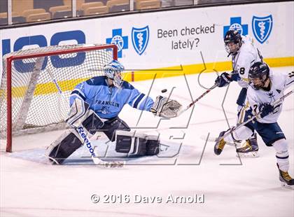 Thumbnail 3 in Franklin vs St. Mary's (MIAA Division 1 Final) photogallery.