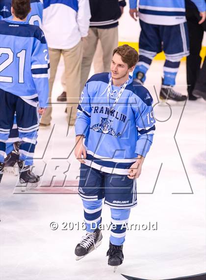 Thumbnail 2 in Franklin vs St. Mary's (MIAA Division 1 Final) photogallery.