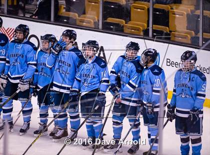 Thumbnail 1 in Franklin vs St. Mary's (MIAA Division 1 Final) photogallery.