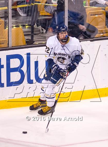 Thumbnail 2 in Franklin vs St. Mary's (MIAA Division 1 Final) photogallery.